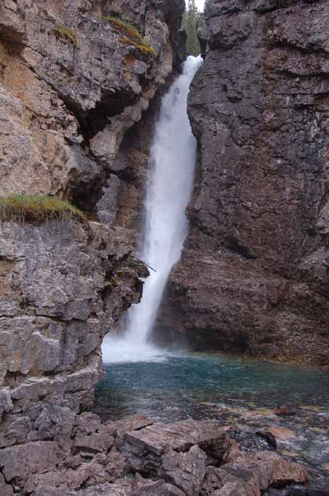 Johnston Canyon's Upper Falls